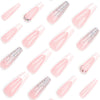 12 Sizes-24 Pcs Press On Nails JP3079