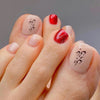 12 Sizes-24 Pcs Press On Nails JP1668