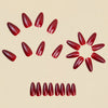 12 Sizes-24 Pcs Press On Nails Y1427