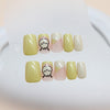 12 Sizes-24 Pcs Press On Nails R847