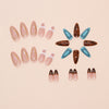 12 Sizes-24 Pcs Press On Nails W1734