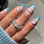 12 Sizes-24 Pcs Press On Nails W1554