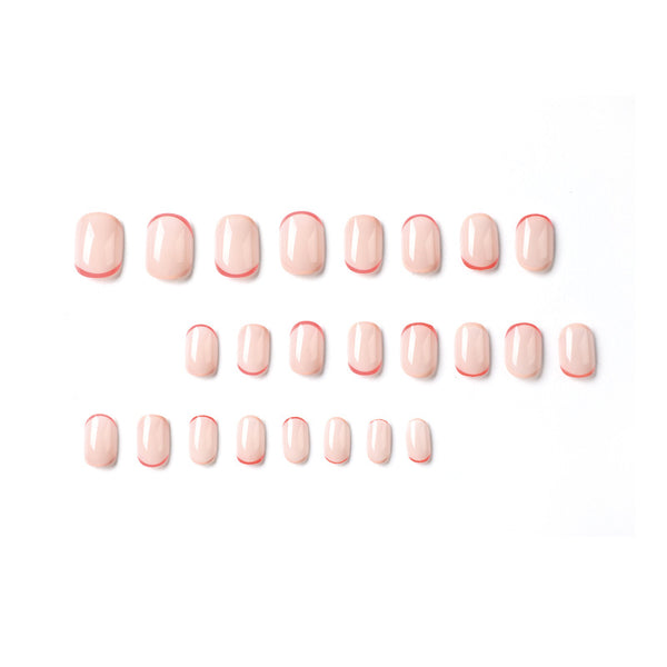 12 Sizes-24 Pcs Press On Nails JP1956