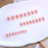 12 Sizes-24 Pcs Press On Nails JL0690