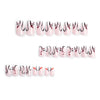 12 Sizes-24 Pcs Press On Nails JP3041