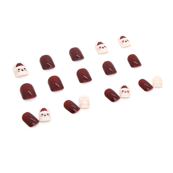 12 Sizes-24 Pcs Press On Nails R612