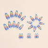 12 Sizes-24 Pcs Press On Nails W925