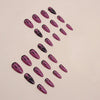 12 Sizes-24 Pcs Press On Nails W1278