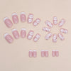 12 Sizes-24 Pcs Press On Nails W1215