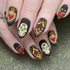 12 Sizes-24 Pcs Press On Nails Y202