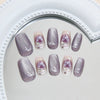 12 Sizes-24 Pcs Press On Nails My160