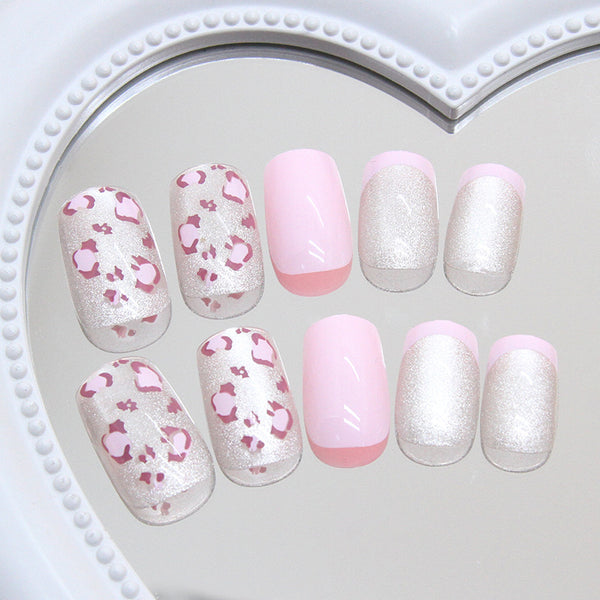 12 Sizes-24 Pcs Press On Nails MY094
