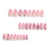12 Sizes-24 Pcs Press On Nails GN001