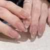 12 Sizes-24 Pcs Press On Nails JP4029