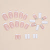 12 Sizes-24 Pcs Press On Nails Z647