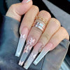 12 Sizes-24 Pcs Press On Nails Z298