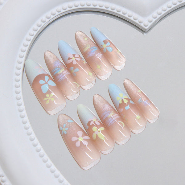 15 Sizes-30 PcsPress On Nails My238