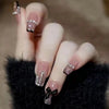 12 Sizes-24 Pcs Press On Nails Z272