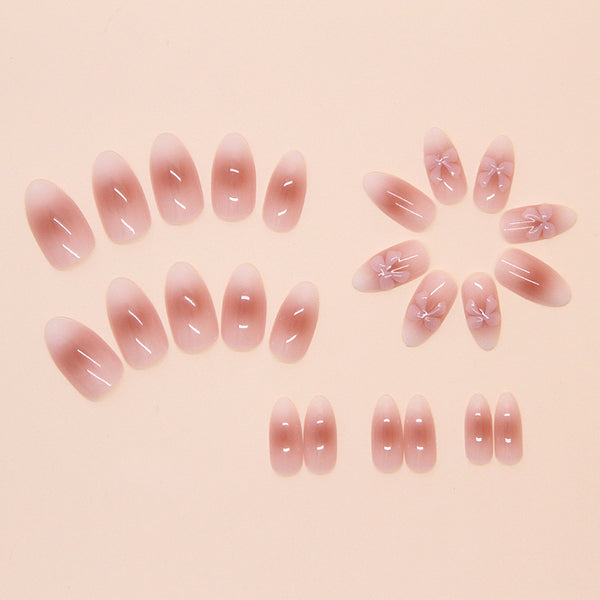 12 Sizes-24 Pcs Press On Nails W1746