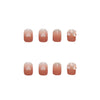 12 Sizes-24 Pcs Press On Nails Z068