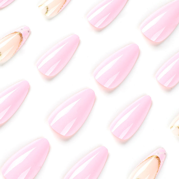 12 Sizes-24 Pcs Press On Nails JP2497
