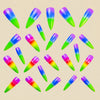 12 Sizes-24 Pcs Press On Nails Y679