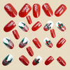 12 Sizes-24 Pcs Press On Nails Y1257