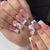 12 Sizes-24 Pcs Press On Nails Z645