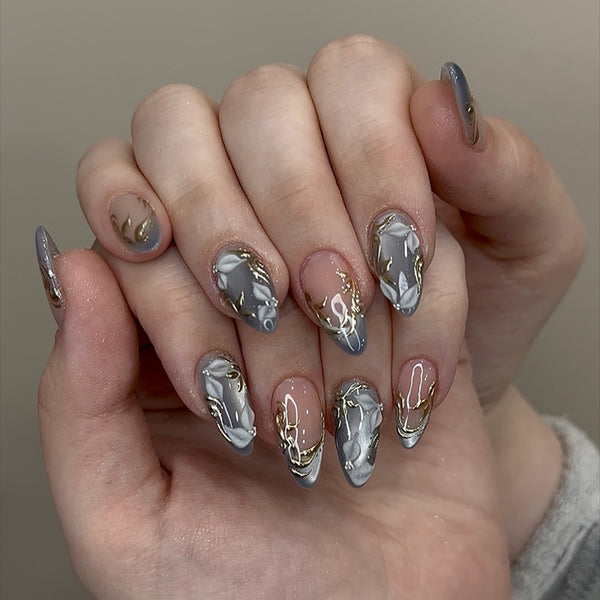 30 Pcs Press On Nails W2109