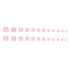 12 Sizes-24 Pcs Press On Nails F093