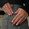 12 Sizes-24 Pcs Press On Nails Z964