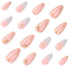 12 Sizes-24 Pcs Press On Nails JP3876