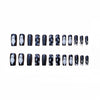 12 Sizes-24 Pcs Press On Nails Y201
