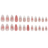 12 Sizes-24 Pcs Press On Nails Z862