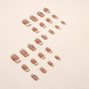 12 Sizes-24 Pcs Press On Nails Z585