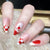 12 Sizes-24 Pcs Press On Nails W1820