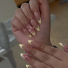 12 Sizes-24 Pcs Press On Nails JP4372