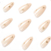 12 Sizes-24 Pcs Press On Nails JP1563