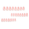 12 Sizes-24 Pcs Press On Nails JP2590