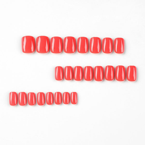 12 Sizes-24 Pcs Press On Nails JP2636