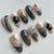 12 Sizes-24 PcsPress On Nails Z1165