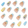 12 Sizes-24 Pcs Press On Nails JP4426