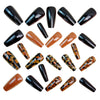 12 Sizes-24 Pcs Press On Nails Y1755