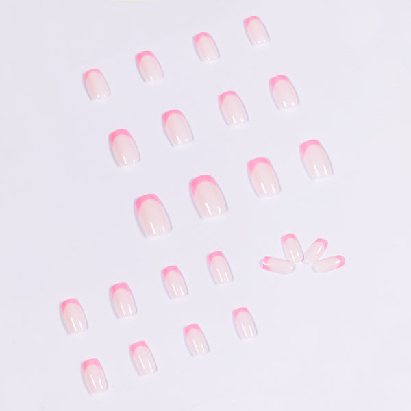 12 Sizes-24 Pcs Press On Nails JP1084