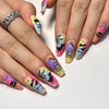 12 Sizes-24 Pcs Press On Nails JP2963