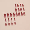 12 Sizes-24 Pcs Press On Nails W1656