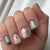 Glossy Short Square Press on Nails - W573