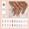12 Sizes-24 Pcs Press On Nails Z608