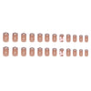 12 Sizes-24 Pcs Press On Nails Z1037