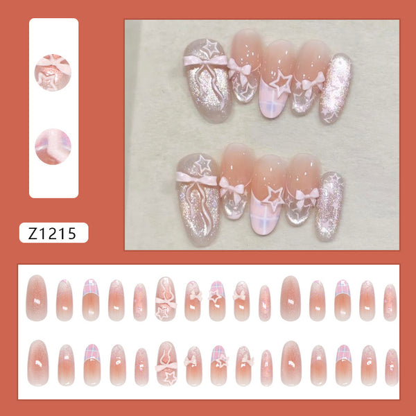 30 Pcs Press On Nails Z1215